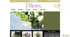 Desktop Screenshot of flowersbycherylriverdale.com